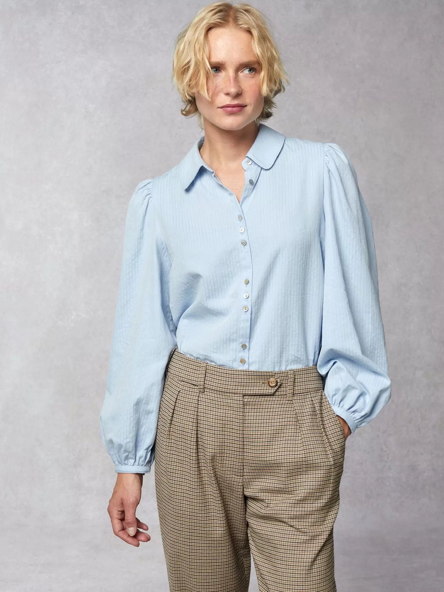 Rouje Barbara Shirt Bleu Ciel | Clothing