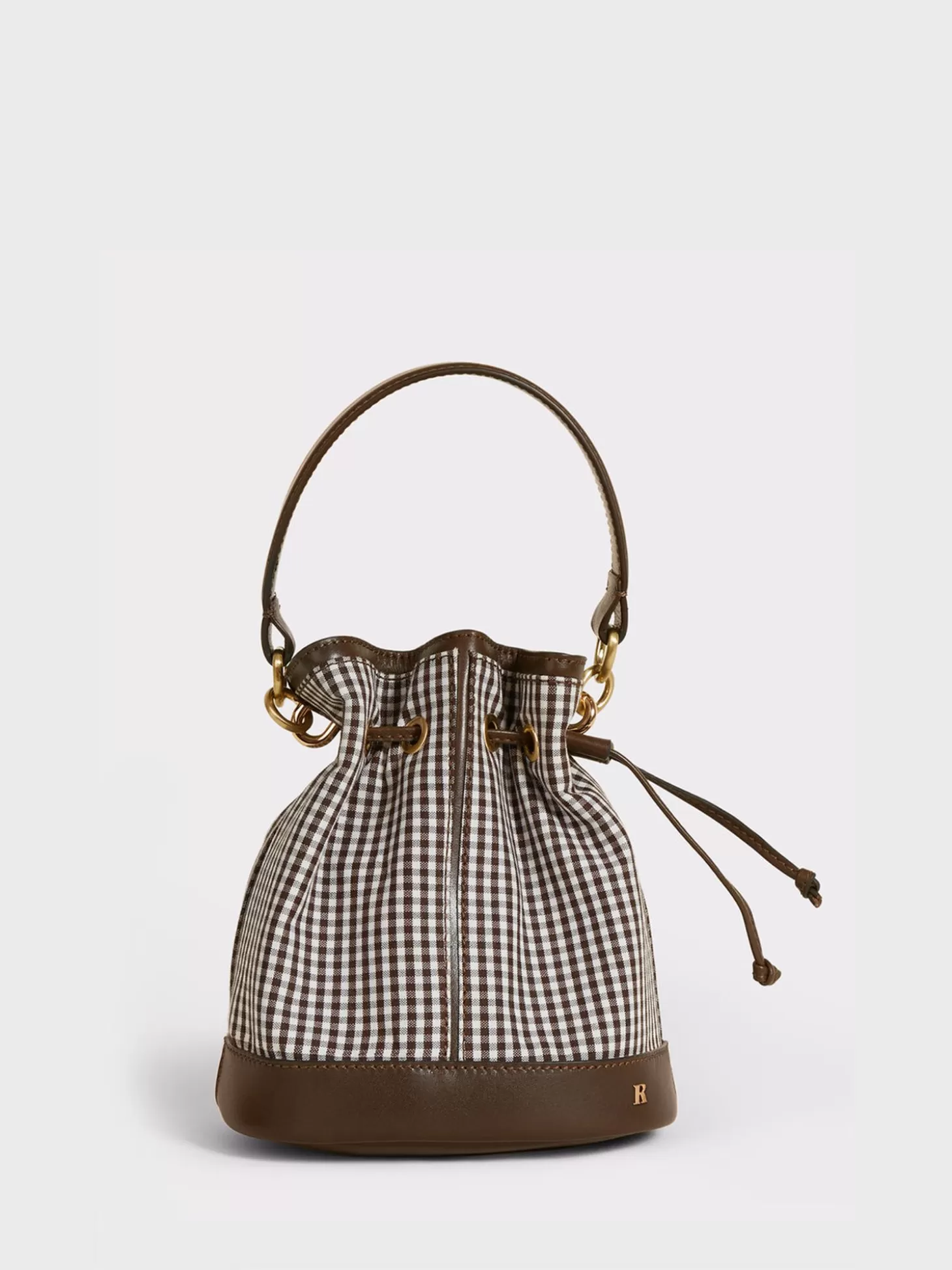 Rouje Ben Bag Vichy Marron | Accessories