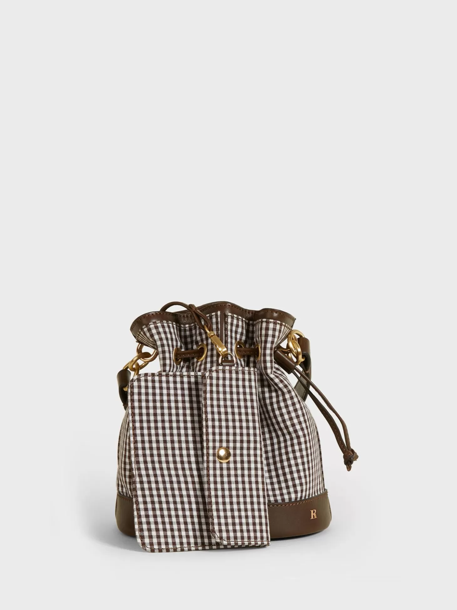 Rouje Ben Bag Vichy Marron | Accessories