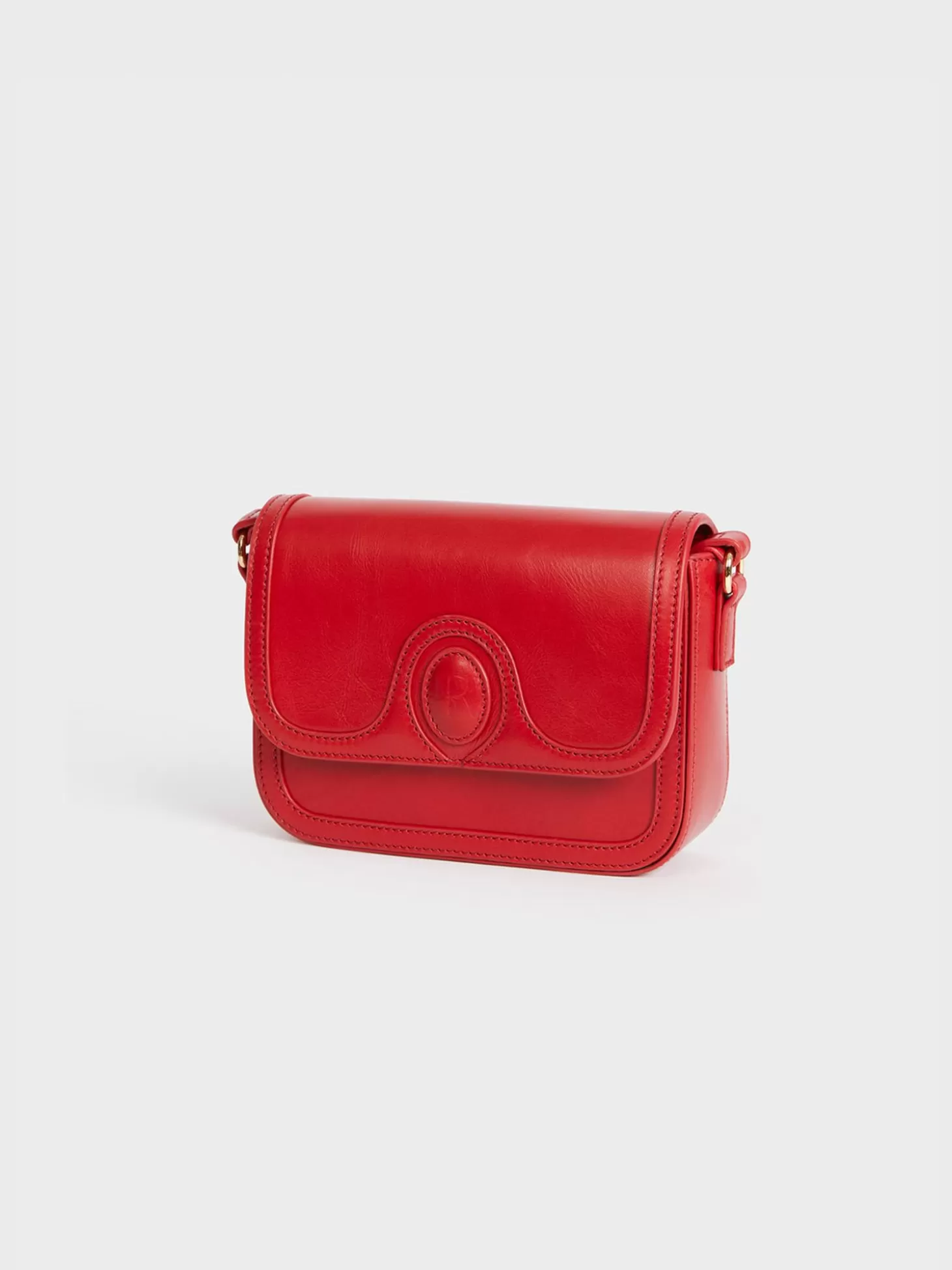 Rouje Bibi Bag Cuir Rouge | Accessories