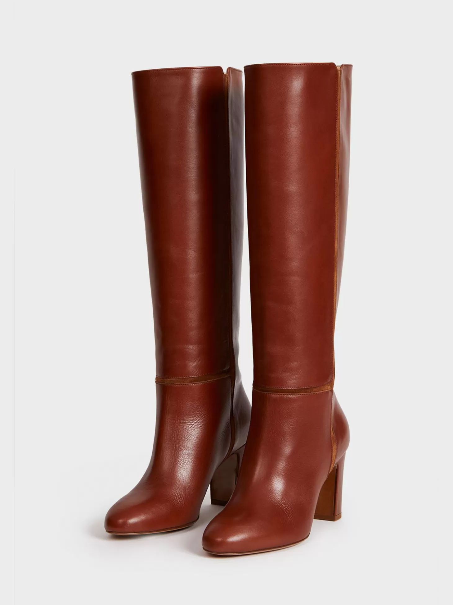 Rouje Camelia Boots Cuir Caramel | Accessories