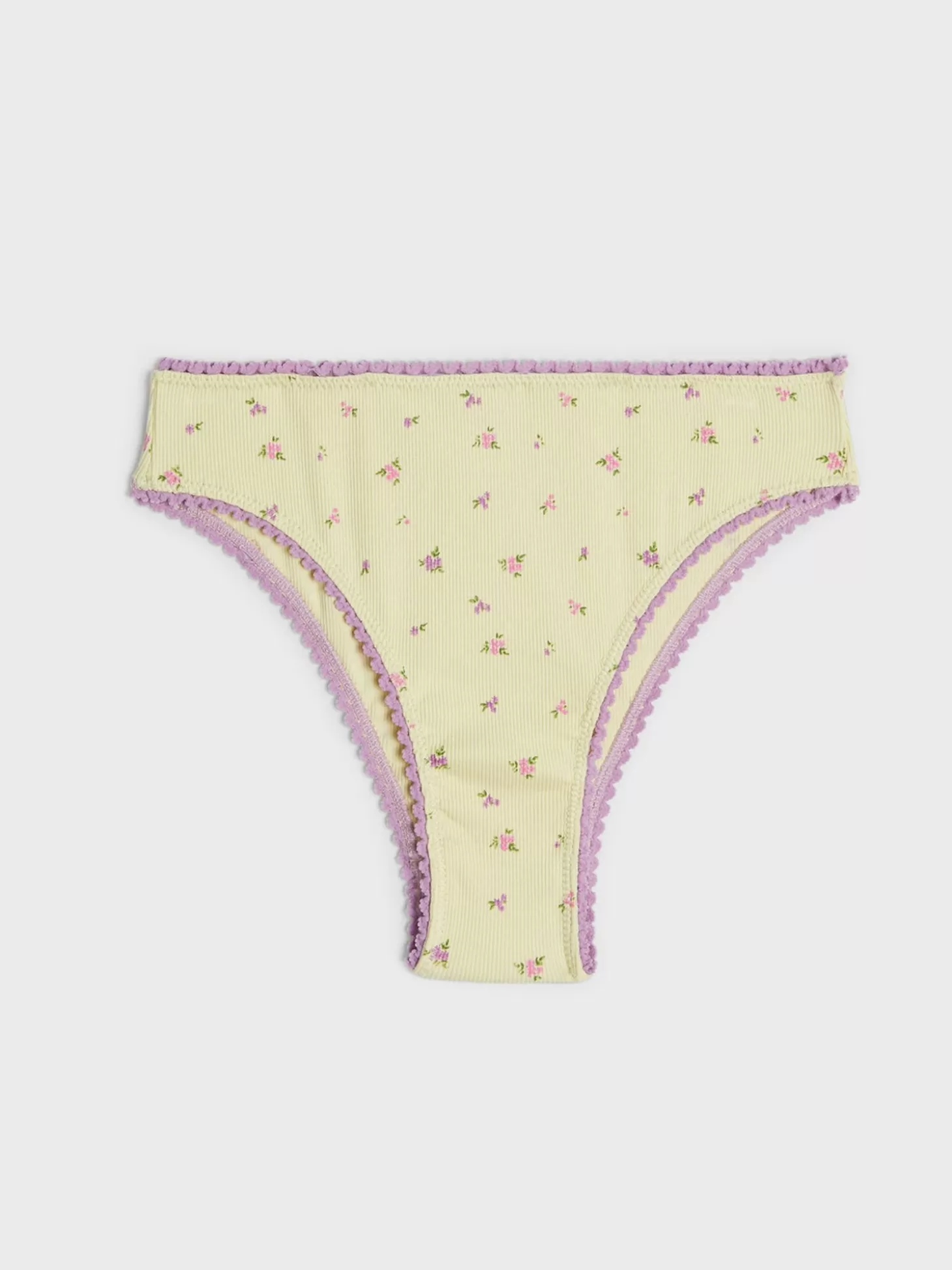 Rouje Carmen Panties Mini Fleurs Anis | Clothing