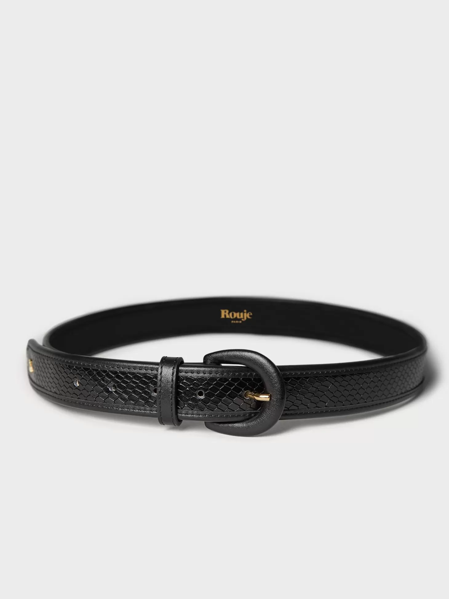 Rouje Cooper Belt Noir | Accessories