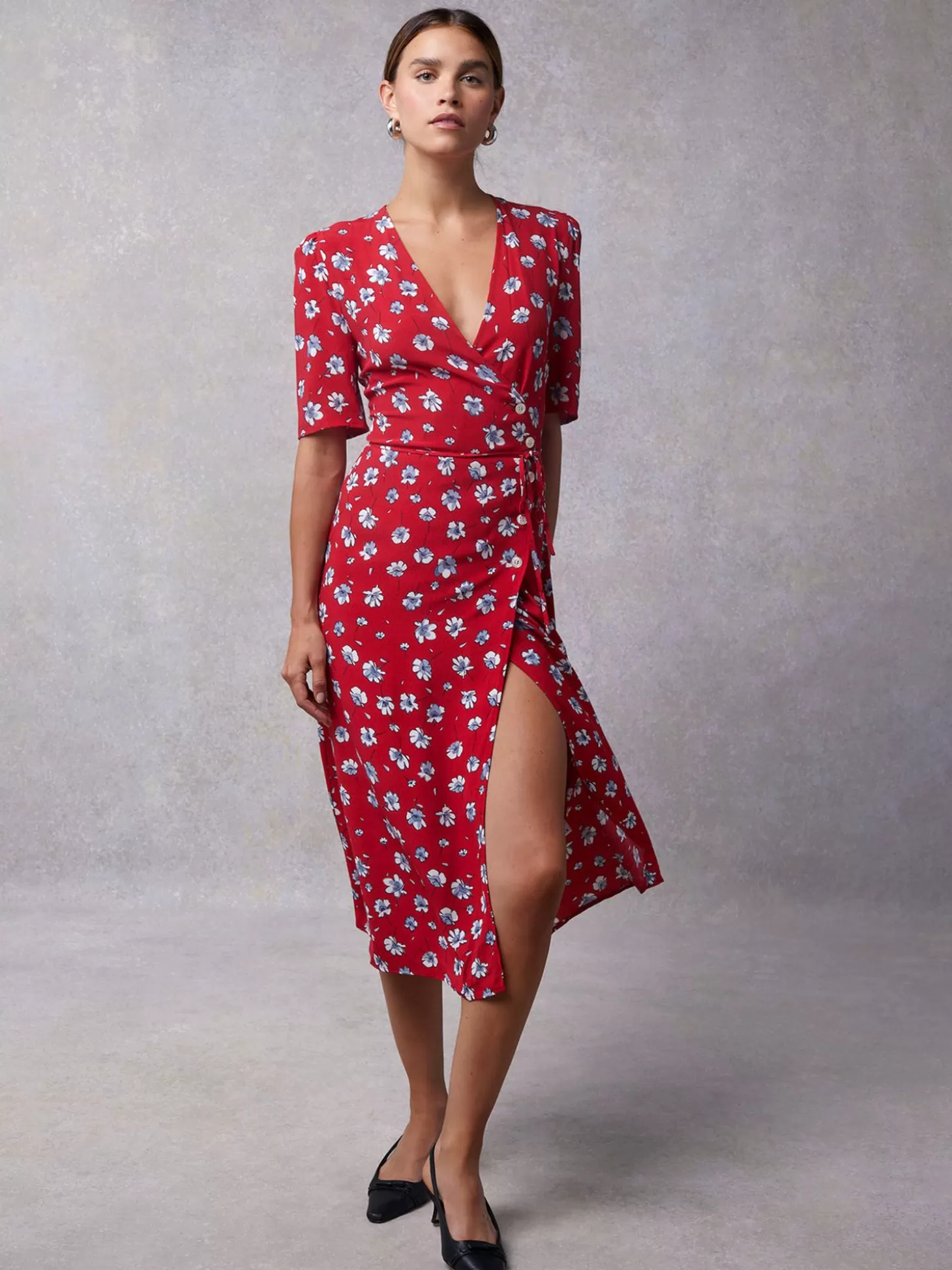 Rouje Gabin Dress Red | Clothing