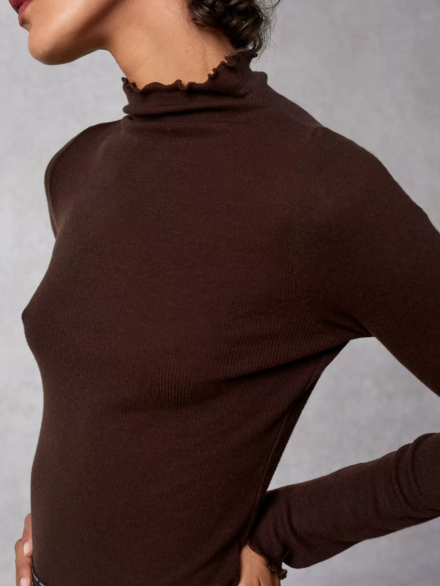 Rouje Galina Sweater Marron | Clothing