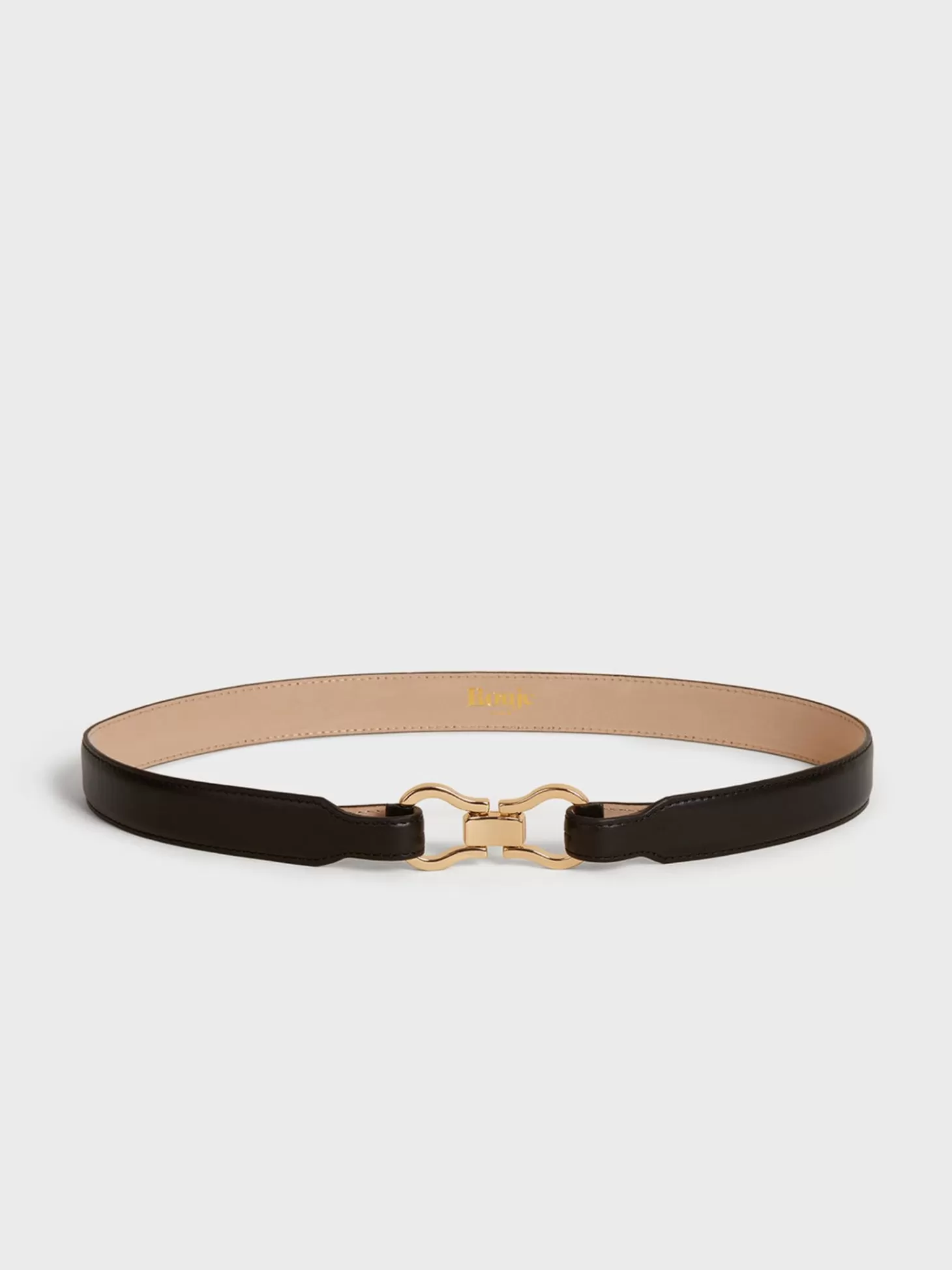 Rouje Laure Belt Cuir Noir | Accessories