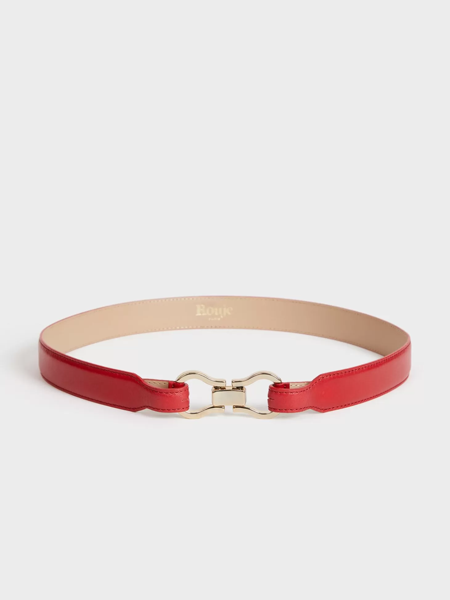 Rouje Laure Belt Cuir Rouge | Accessories