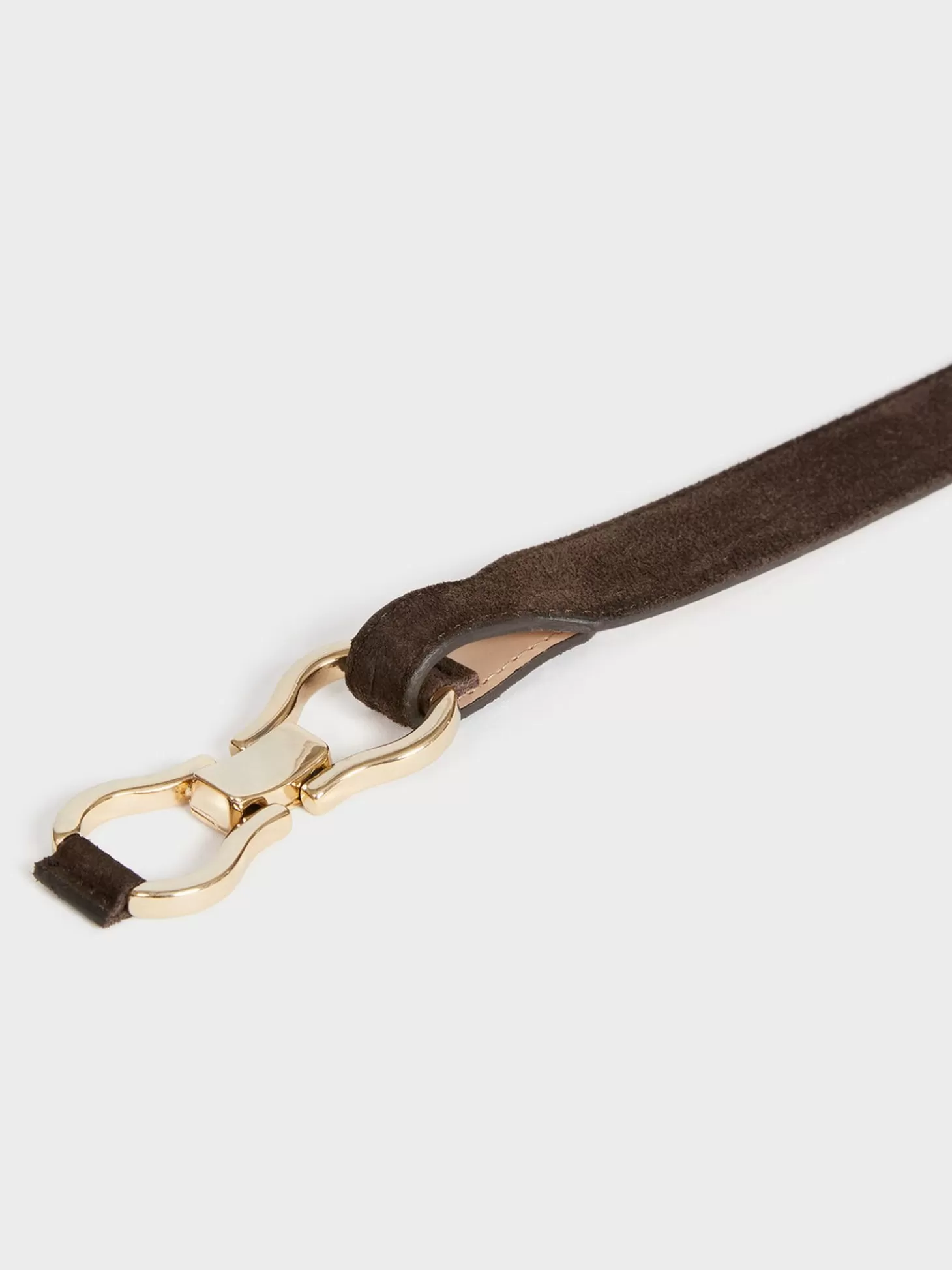 Rouje Laure Belt Suede Ebene | Accessories