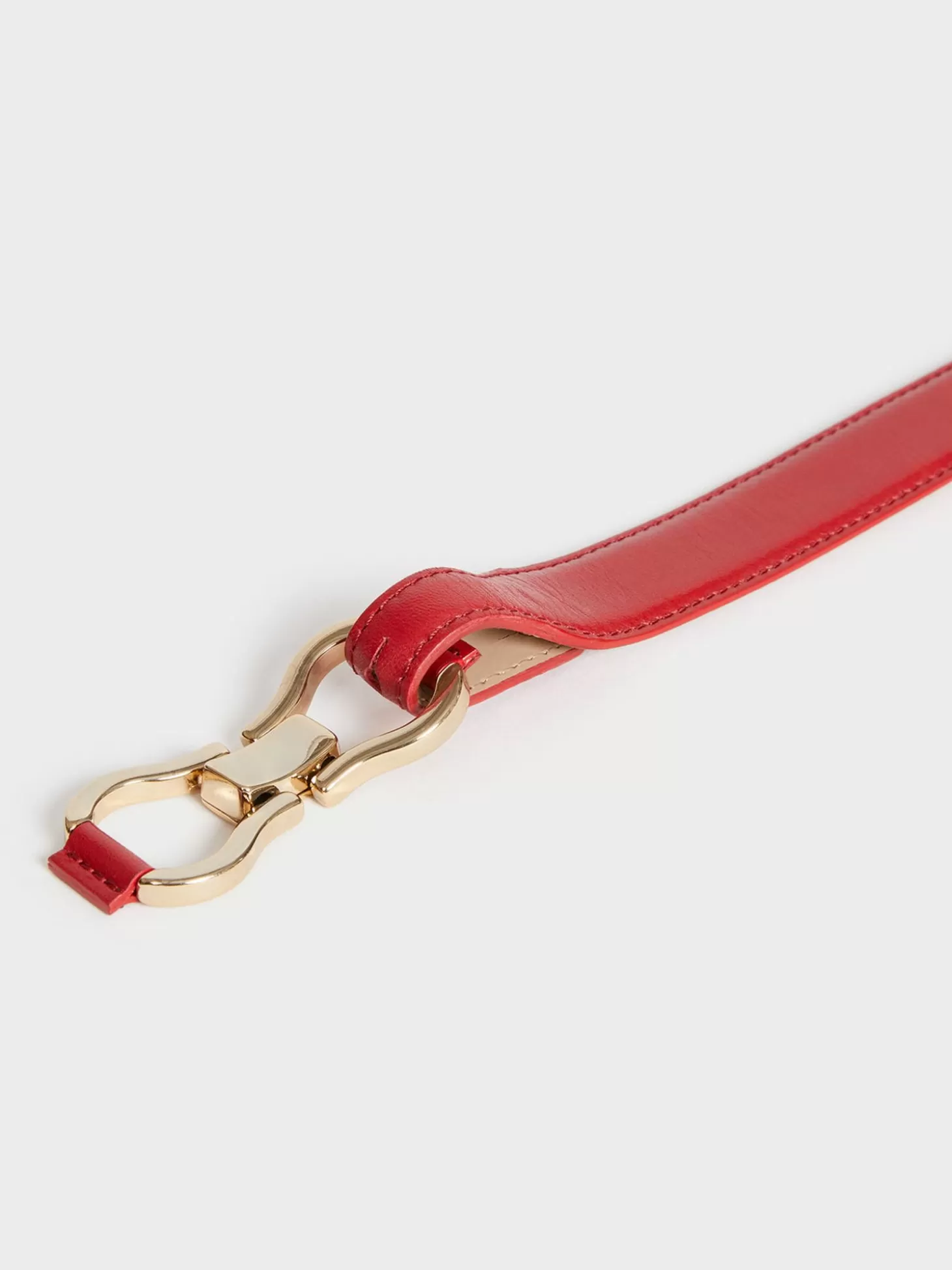 Rouje Laure Belt Cuir Rouge | Accessories