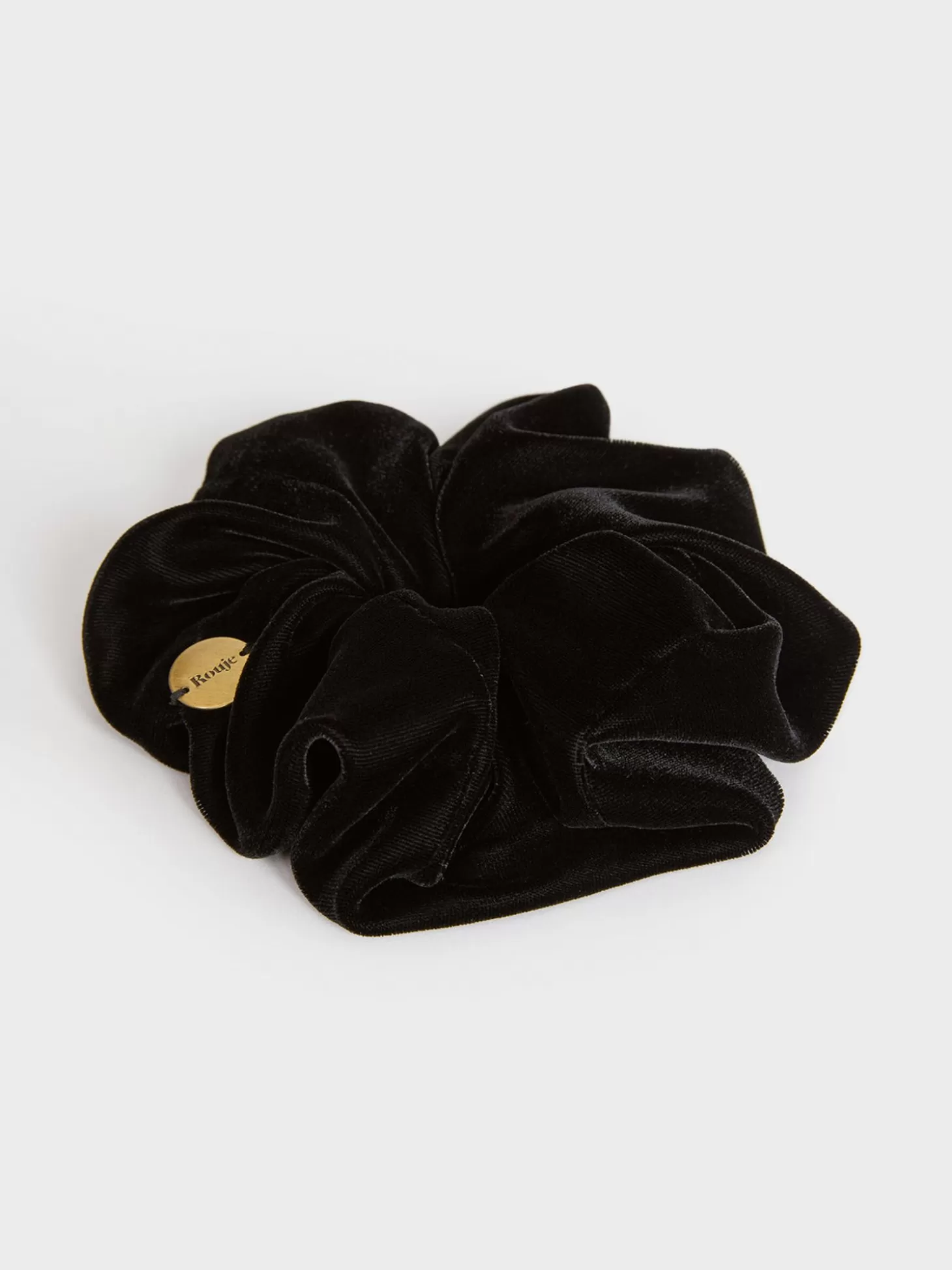 Rouje Loulou Scrunchie Velours Noir | Accessories