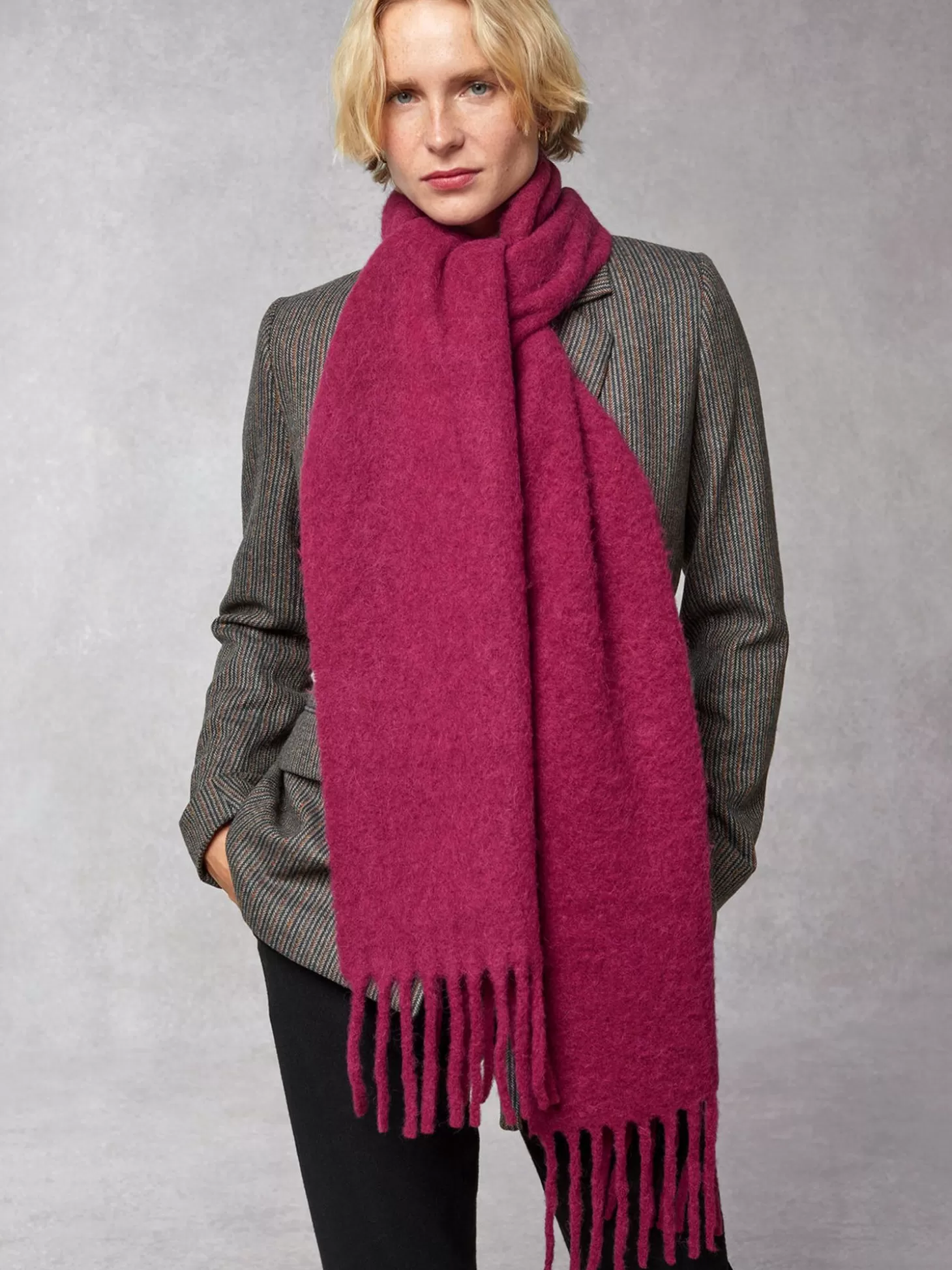 Rouje Thea Scarf Prune | Accessories